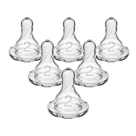 dr brown number 2 nipple|Dr Brown Level 2 Natural Flow Silicone Nipples